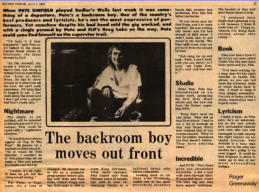 Record Mirror 7 July 73