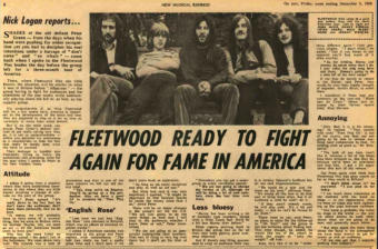 New Musical Express 6 Dec 69