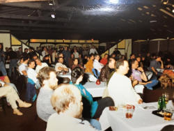 The crowd atthe Barn