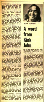 Melody Maker 18 July 70