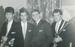 Neil Christian & the Crusaders with a young Jimmy Page on Nov. 27th, 1961