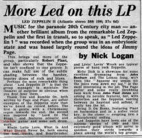 New Musical Express 8 Nov 69