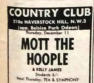 Melody Maker 15 Nov 69 Gig 11th