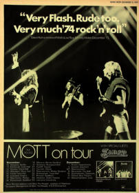 Music Week 2 Nov 74 Tour Cancelled