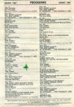 Marquee Programme Aug 67
