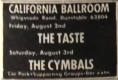 Melody Maker 3 Aug 68 gig 2nd