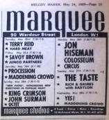 Melody Maker 24 May 69 27th