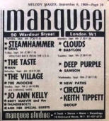 Melody Maker 6 Sept 69 5th