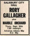 Melody Maker 25 Sept 71