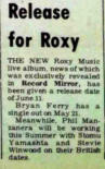 Record Mirror 22 May 76