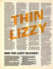 Kerrang Feb 83 Thanks Peter Nielsen