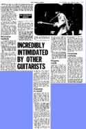 New Musical Express 7 Nov 70
