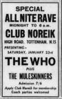 New Musical Express 22 Jan 65