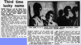New Musical Express 26 Feb 65
