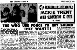 New Musical Express 18 June 65