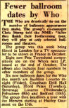 New Musical Express 2 Sept 66